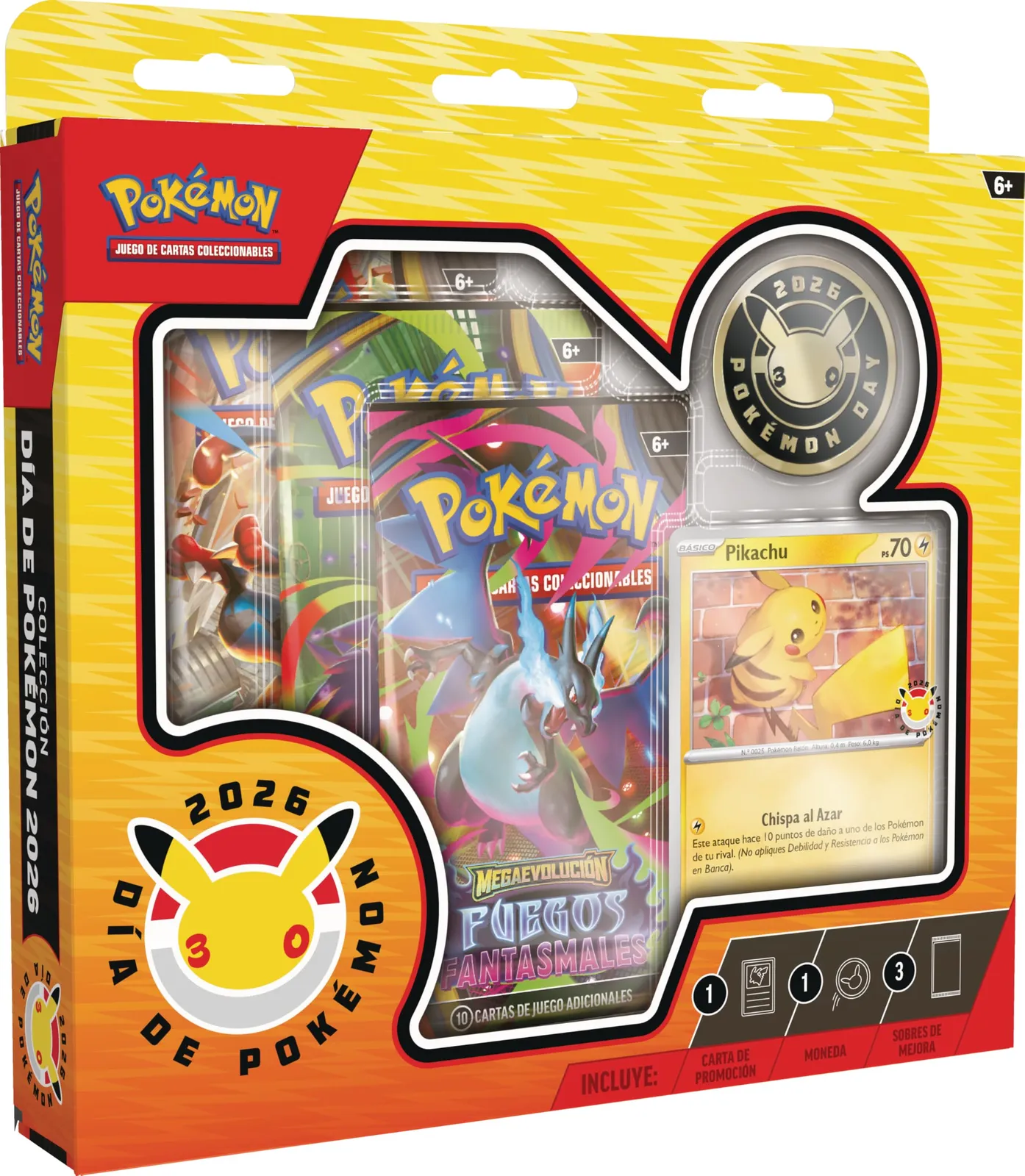 Colección Día Pokémon 2026: Aniversario 30 Anos