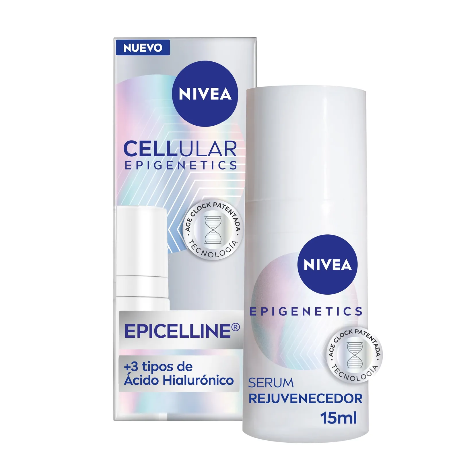 Pack 3x Nivea Cellular Epigenetics Serum Facial 15ml