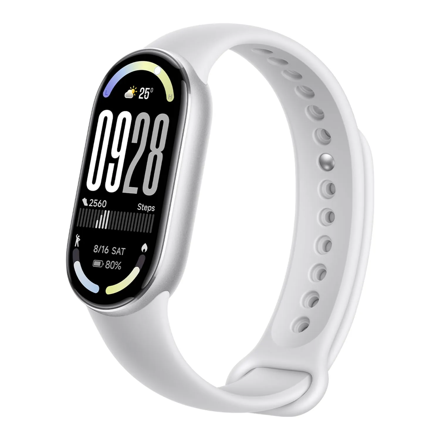 Xiaomi Smart Band 10: Pulsera actividad AMOLED 44mm, carga rápida, 150+ modos deporte, salud, sueño, HyperOS 2.0, 5ATM, brújula
