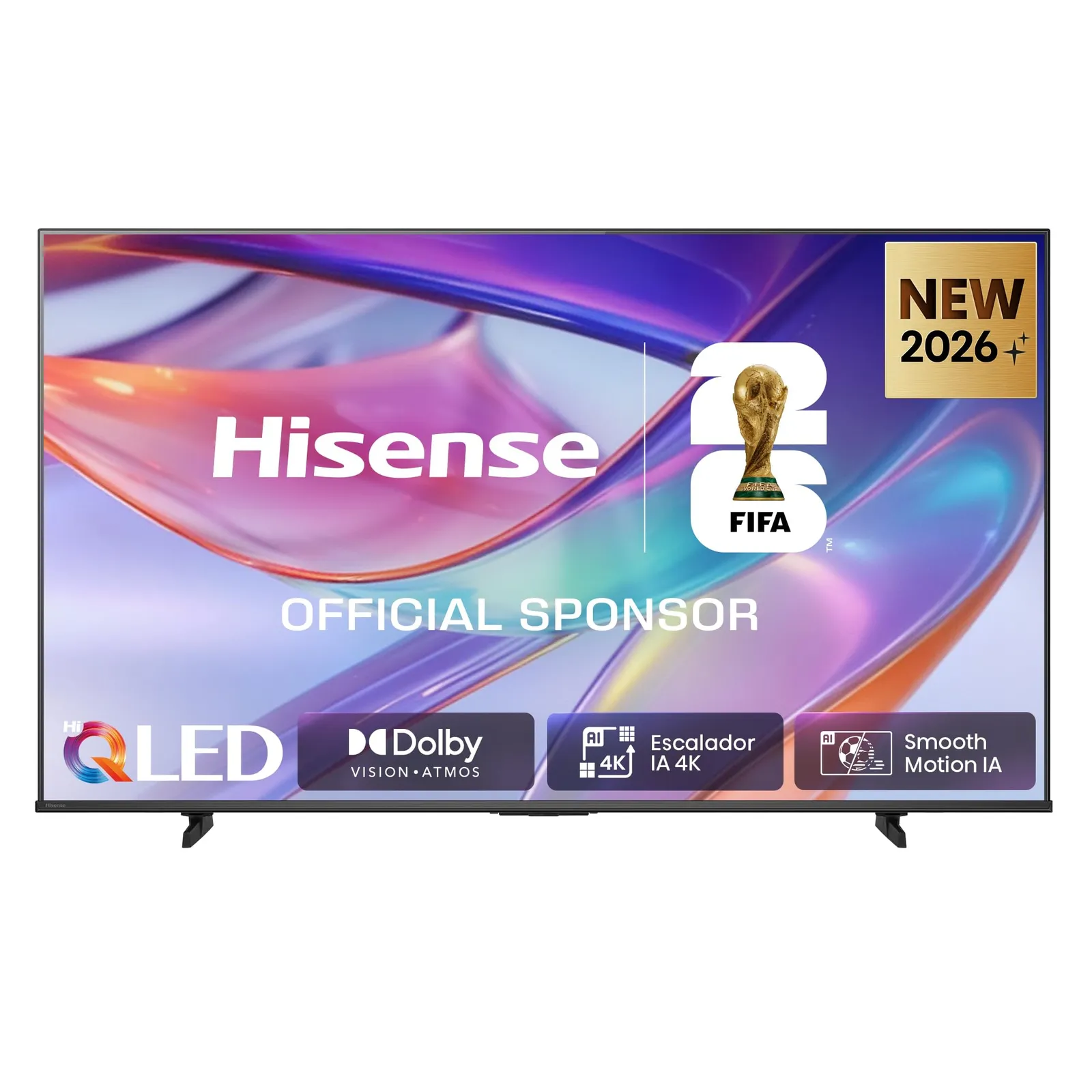 Hisense 65E7S: Smart TV Hi-QLED 65" 4K con IA, Dolby Vision IQ y HDR10+ Adaptive