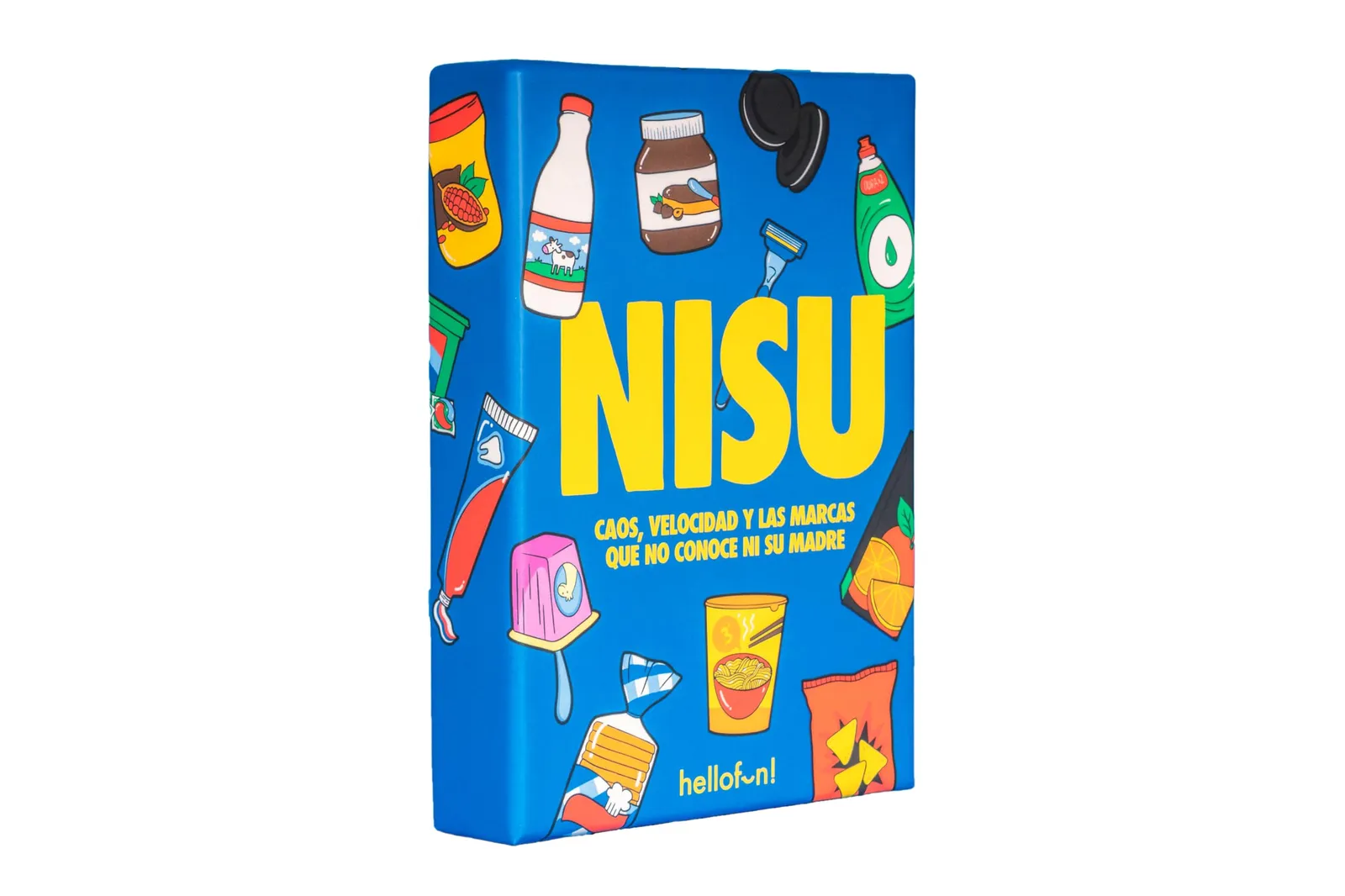 NISU Juego de Cartas de Hellofun! - Descifra Marcas y Productos
