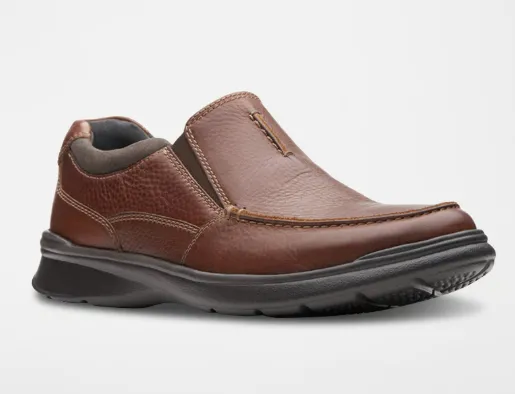 CLARKS Cotrell: Zapatos Slip-on de Piel para Hombre