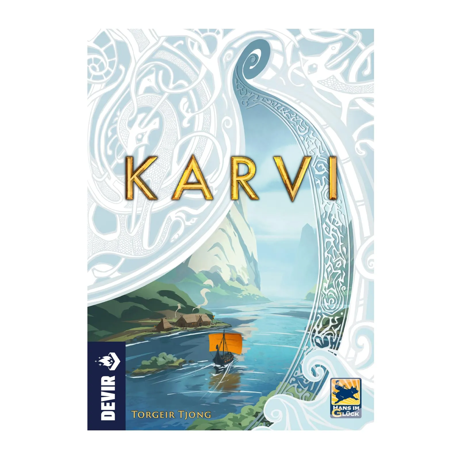 Juego de mesa Karvi: Estrategia vikinga para 2 a 4 jugadores