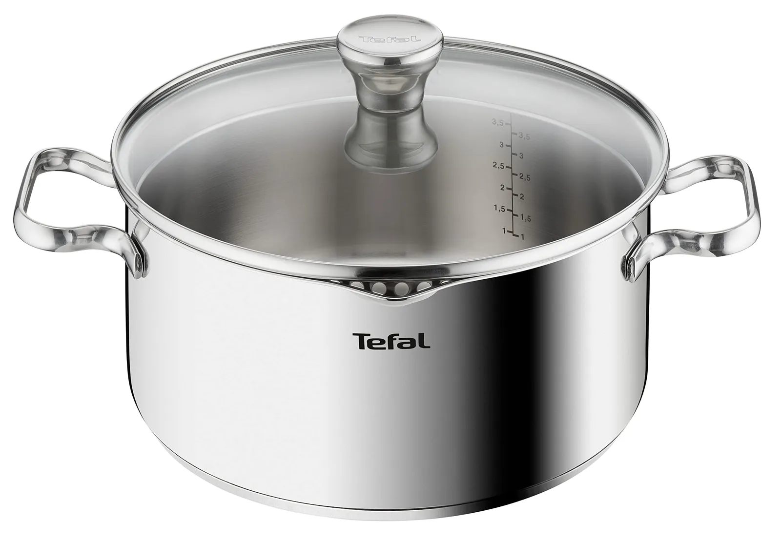 Tefal Duetto Cacerola 24cm Acero Inoxidable Inducción