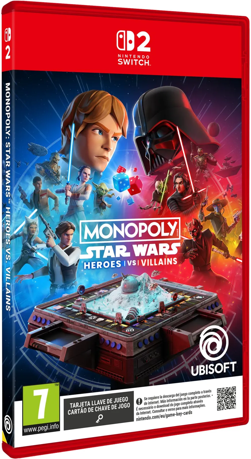 Nintendo Switch 2 - Monopoly Star Wars Heroes vs Villains (Reventa)