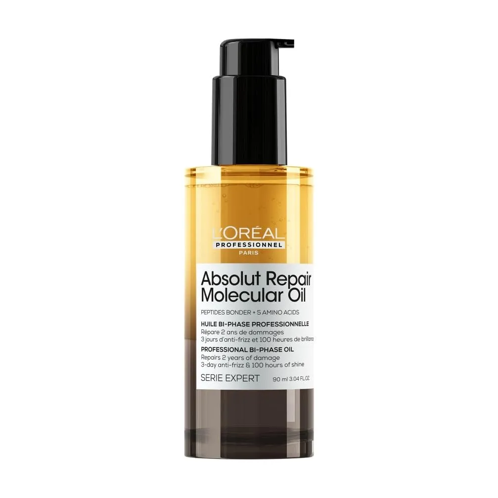 L'Oréal Professionnel Absolut Repair Molecular Aceite Bifásico Reparador Cabello Dañado 90ml