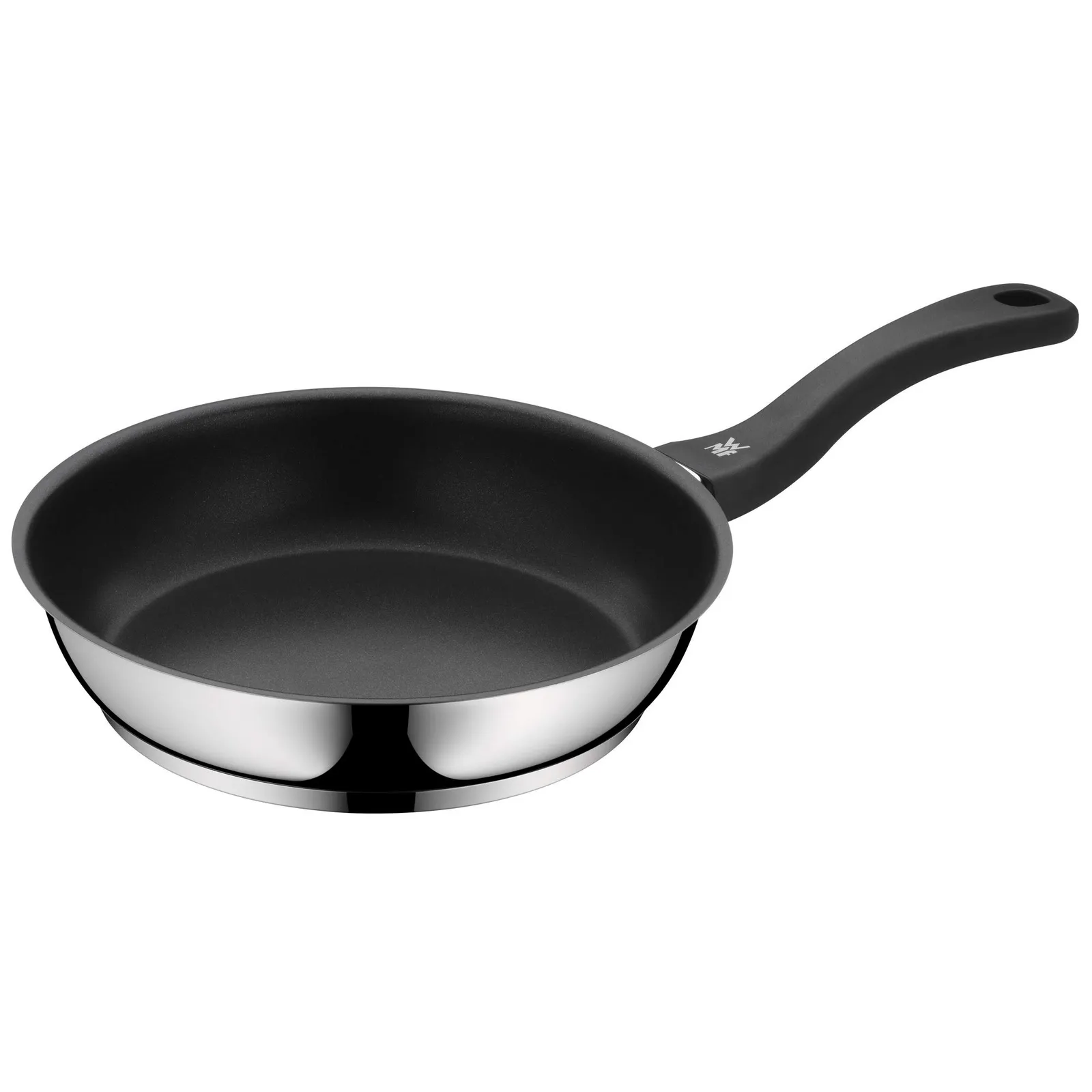 WMF Devil Sartén Antiadherente 24 cm Acero Inoxidable Inducción Negro
