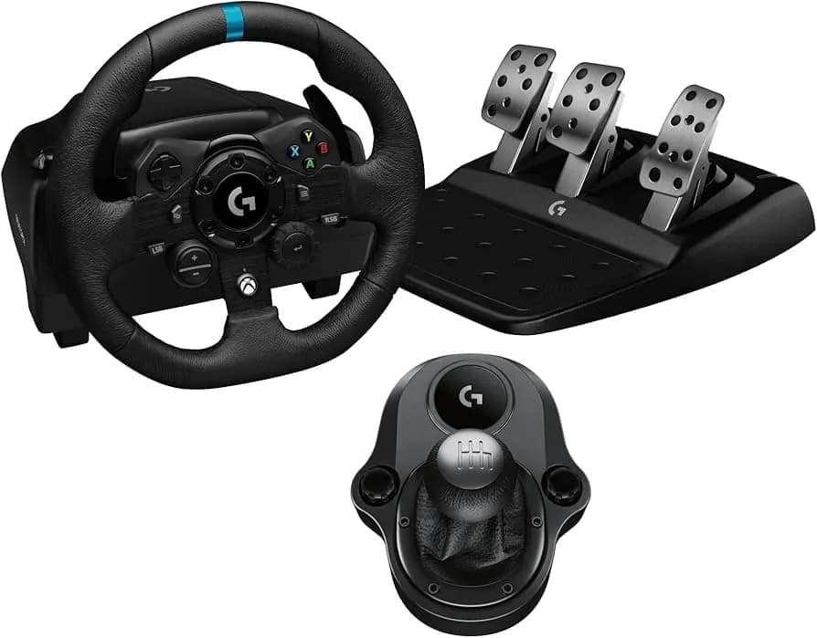 Volante Logitech G923 con Palanca de Cambios para PC y Xbox