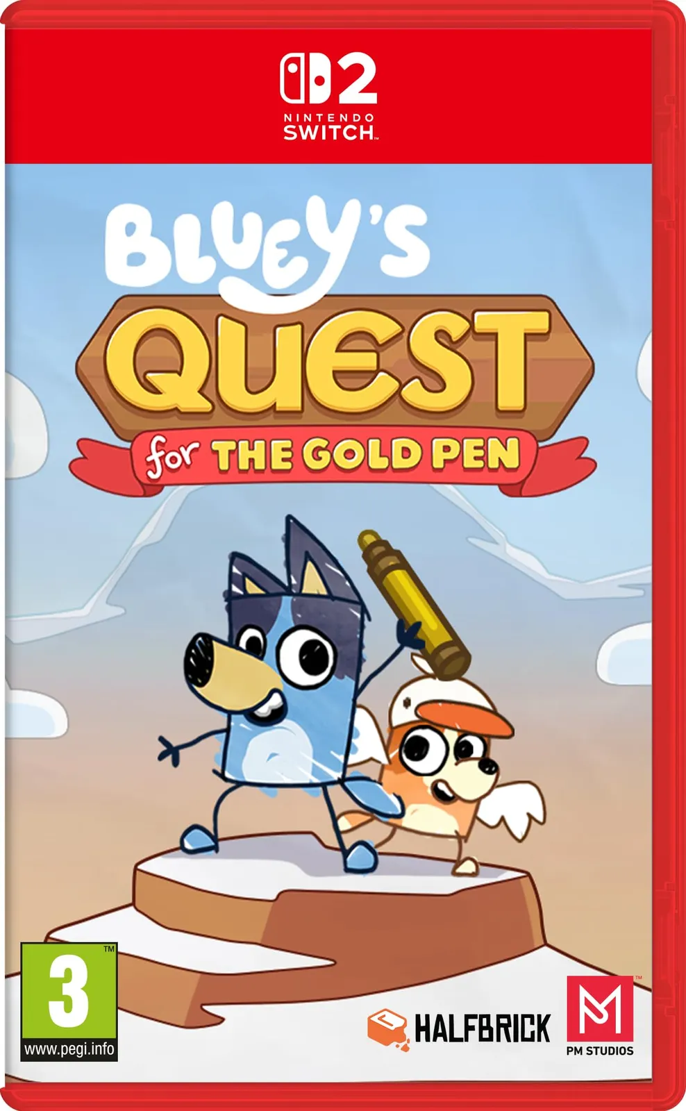 Bluey's Quests for the Gold Pen - Nintendo Switch 2