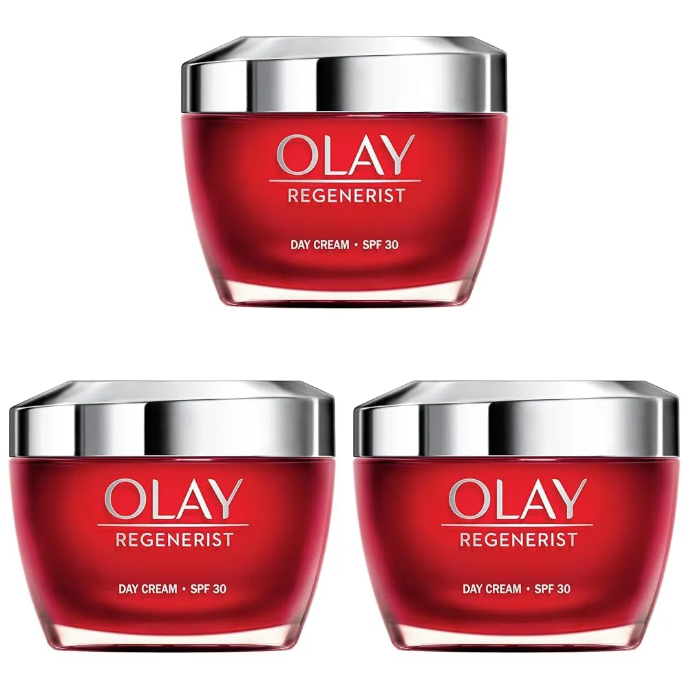 Pack 3 Olay Regenerist Crema Facial Dia SPF 30