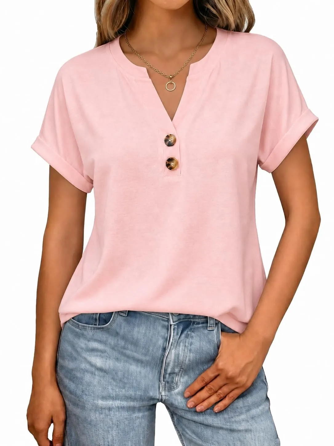 Camiseta Litherday Mujer Cuello V
