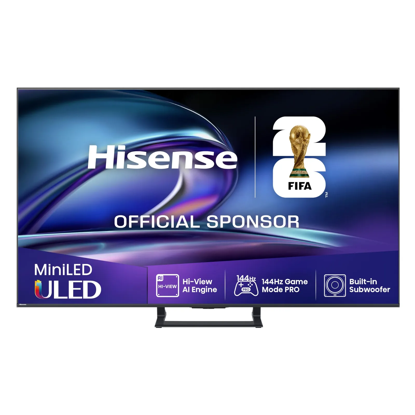 Hisense 55E8Q: Smart TV Mini LED 55" 144Hz Quantum Dot, Dolby Vision/Atmos, Subwoofer