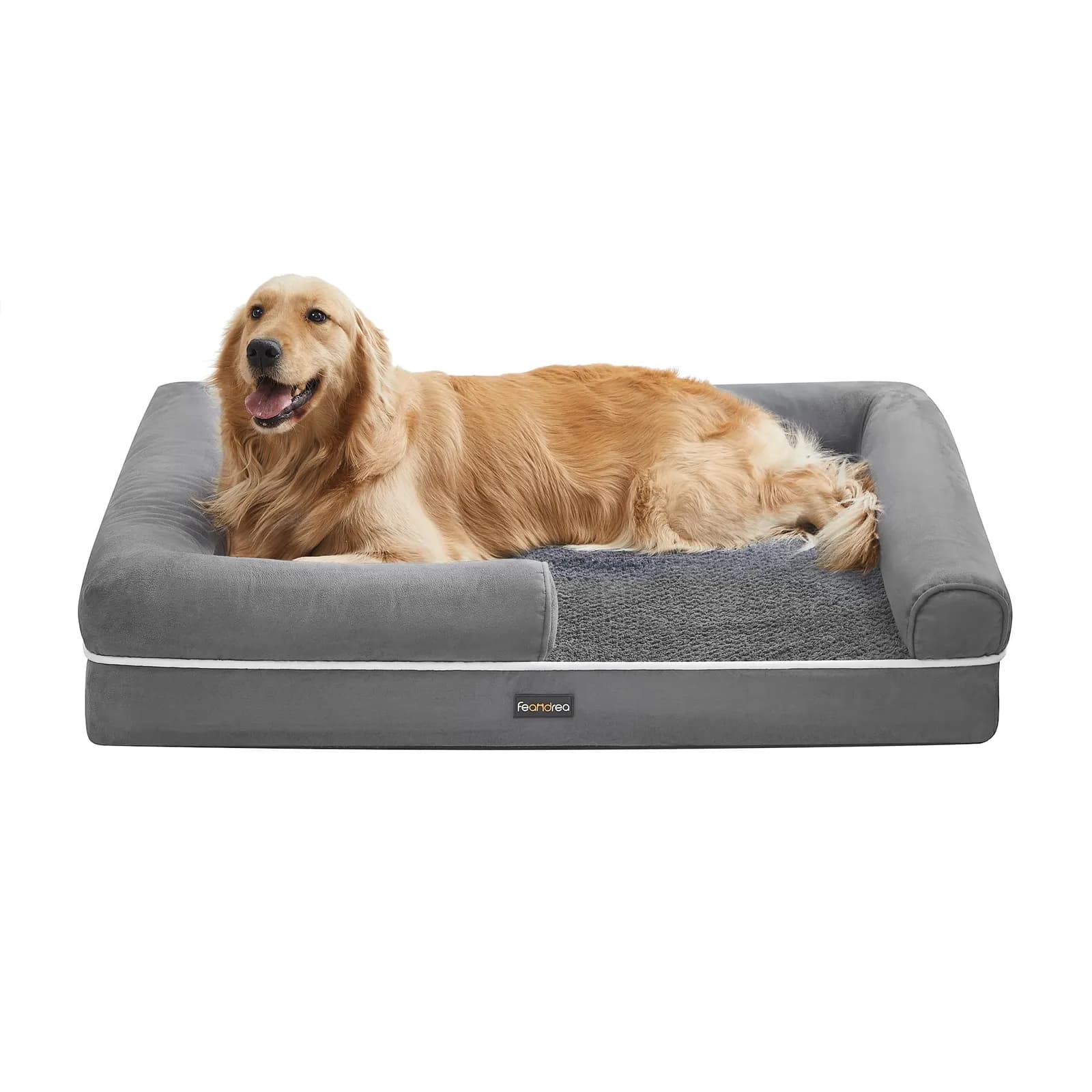 Feandrea Cama Ortopédica para Perros 112x86x20 cm Gris