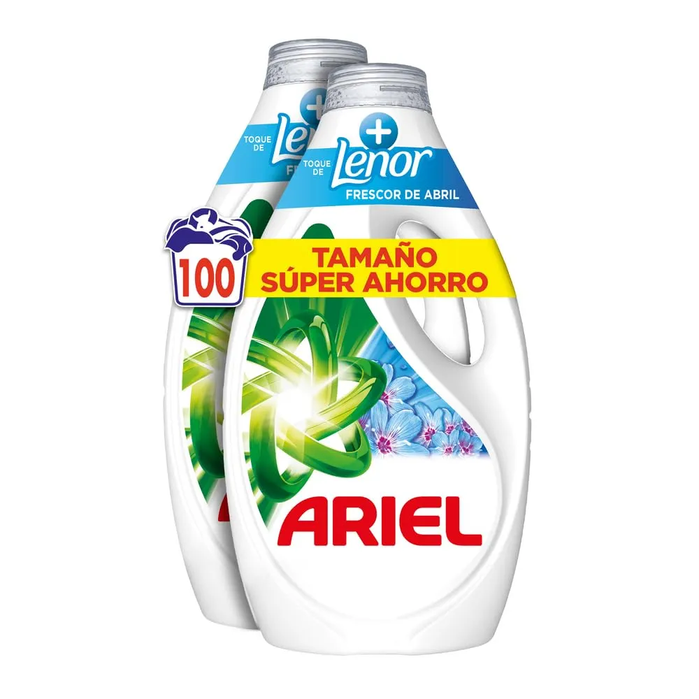 Detergente Ariel Líquido para Lavadora - Pack 100 Lavados