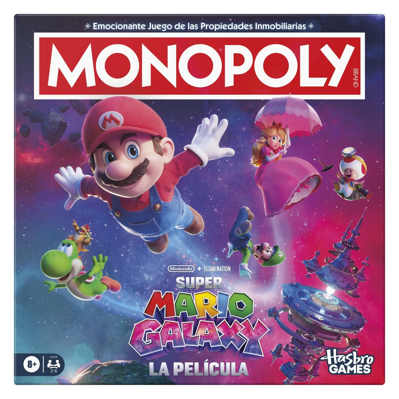 Preventa Juego de Mesa Monopoly: Super Mario Galaxy La Película