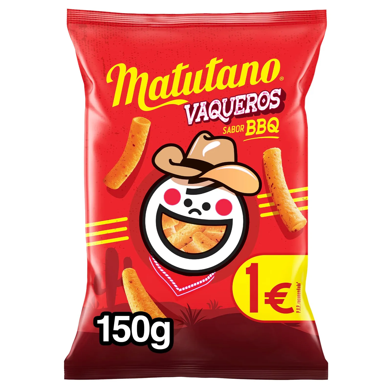 Matutano Vaqueros Barbacoa 150g