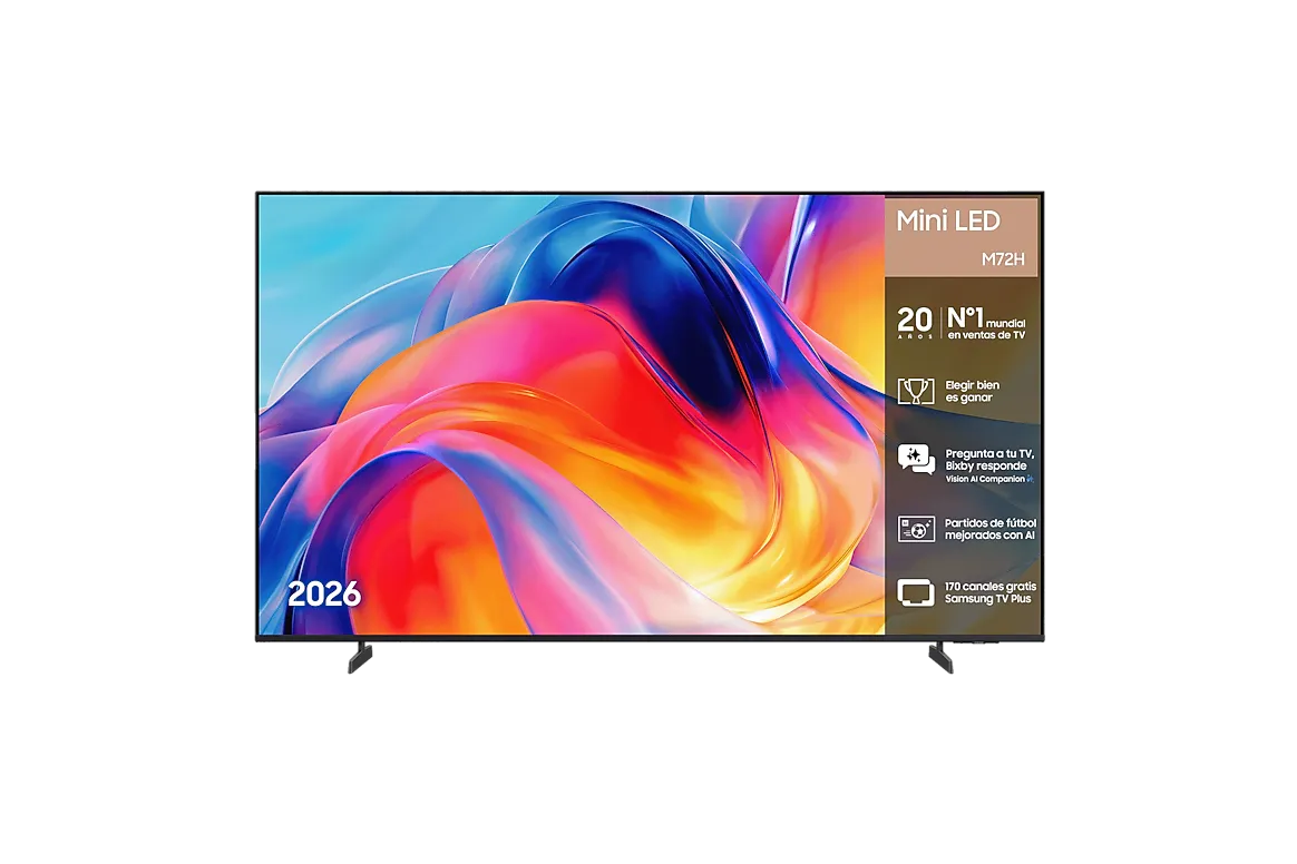 Samsung 50" M72H Mini LED 4K Smart TV (TU50M72HAUXXC) con Vision AI