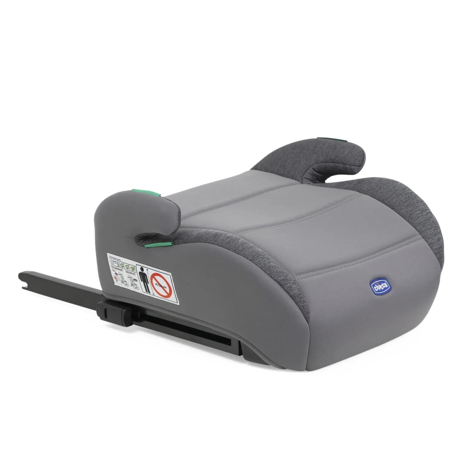 Chicco Quasar Fix i-Size Silla de Coche para Niños 7-12 Años (126-150 cm) Gris