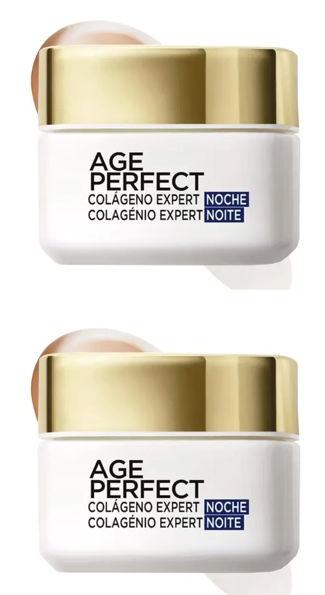 Pack 2 L'Oreal Age Perfect Crema Noche Piel Madura 50ml