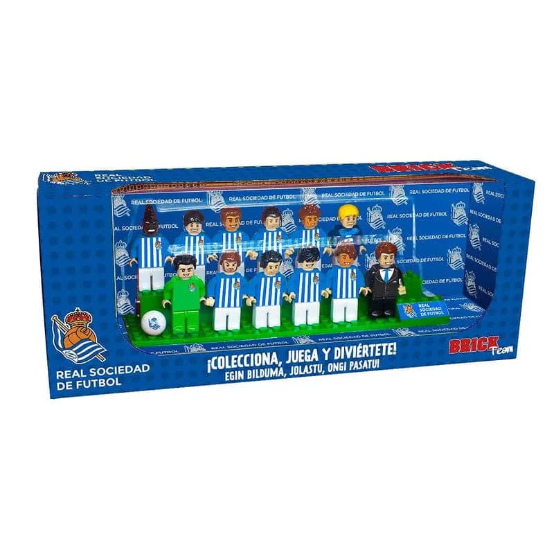 Brick Team Real Sociedad: Juego de construcción con figuras coleccionables