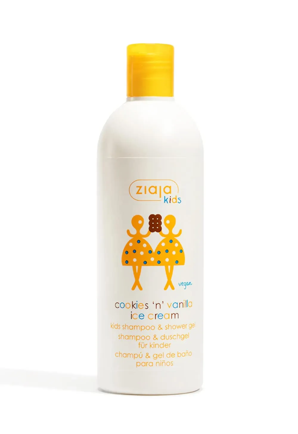 Ziaja Champú y Gel de Baño Infantil Helado Vainilla/Galleta 400ml