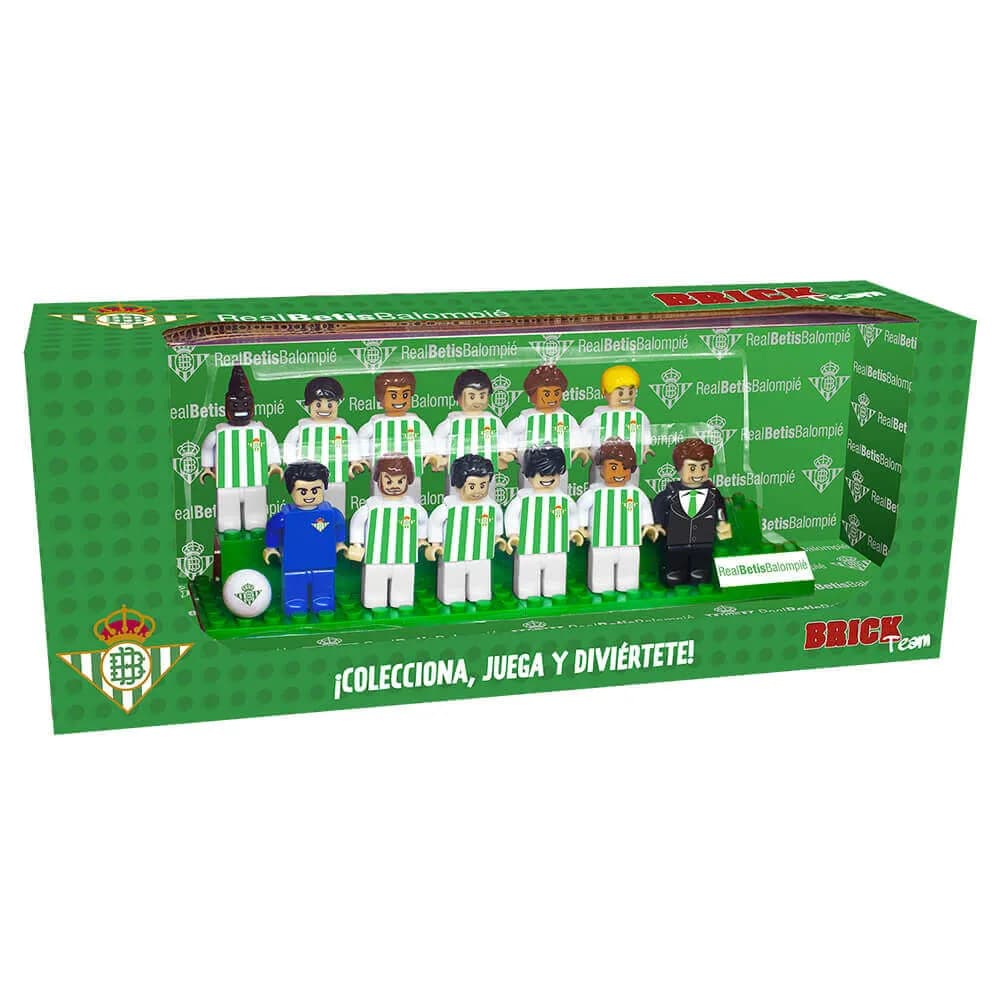 Real Betis Brick Team Set Figuras Coleccionables (Compatible Lego)