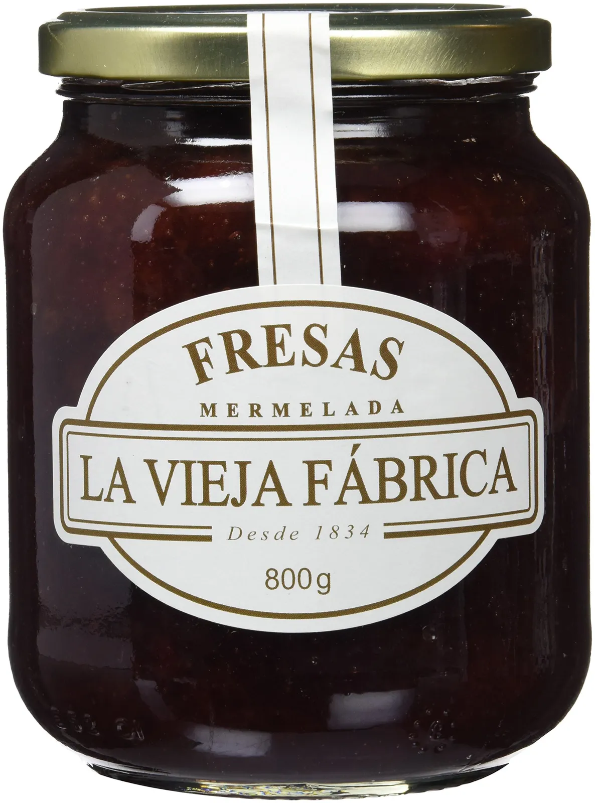 La Vieja Fábrica Mermelada Fresas Tradicional 800g