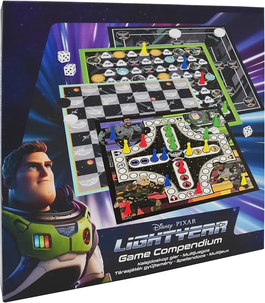 Juego de Mesa Compendium Lightyear - 4 Juegos en 1