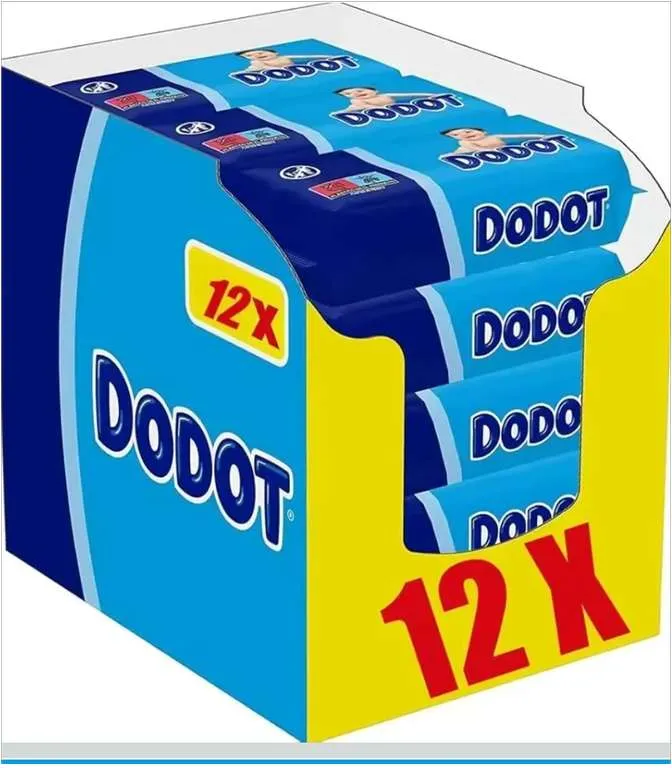 Pack 12x Dodot Toallitas Bebé (624 Unidades)