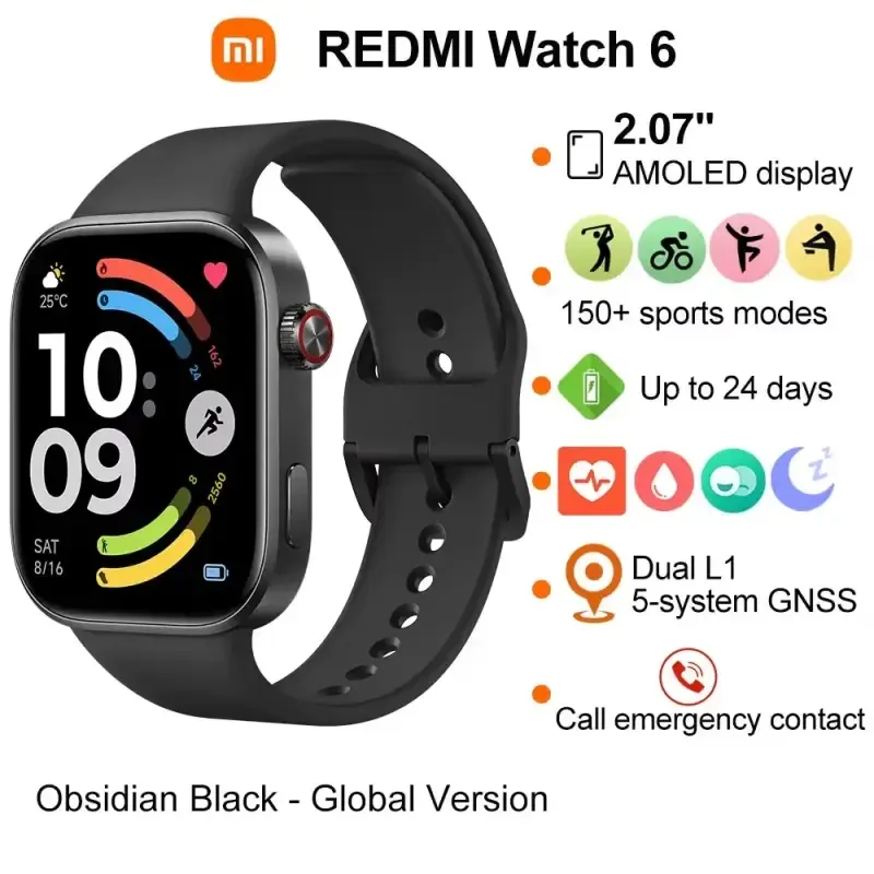 Reloj inteligente Xiaomi Redmi Watch 6