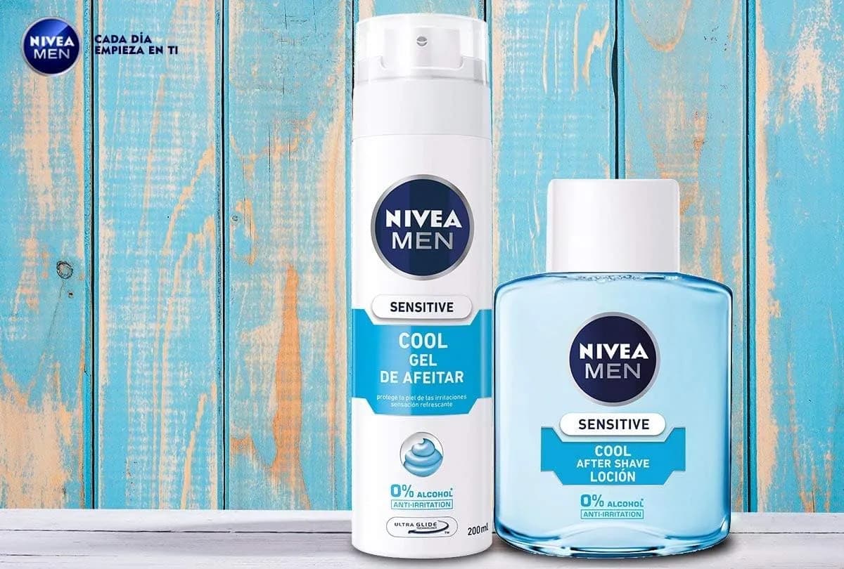 2 x Loción After Shave Nivea Men Sensitive Cool