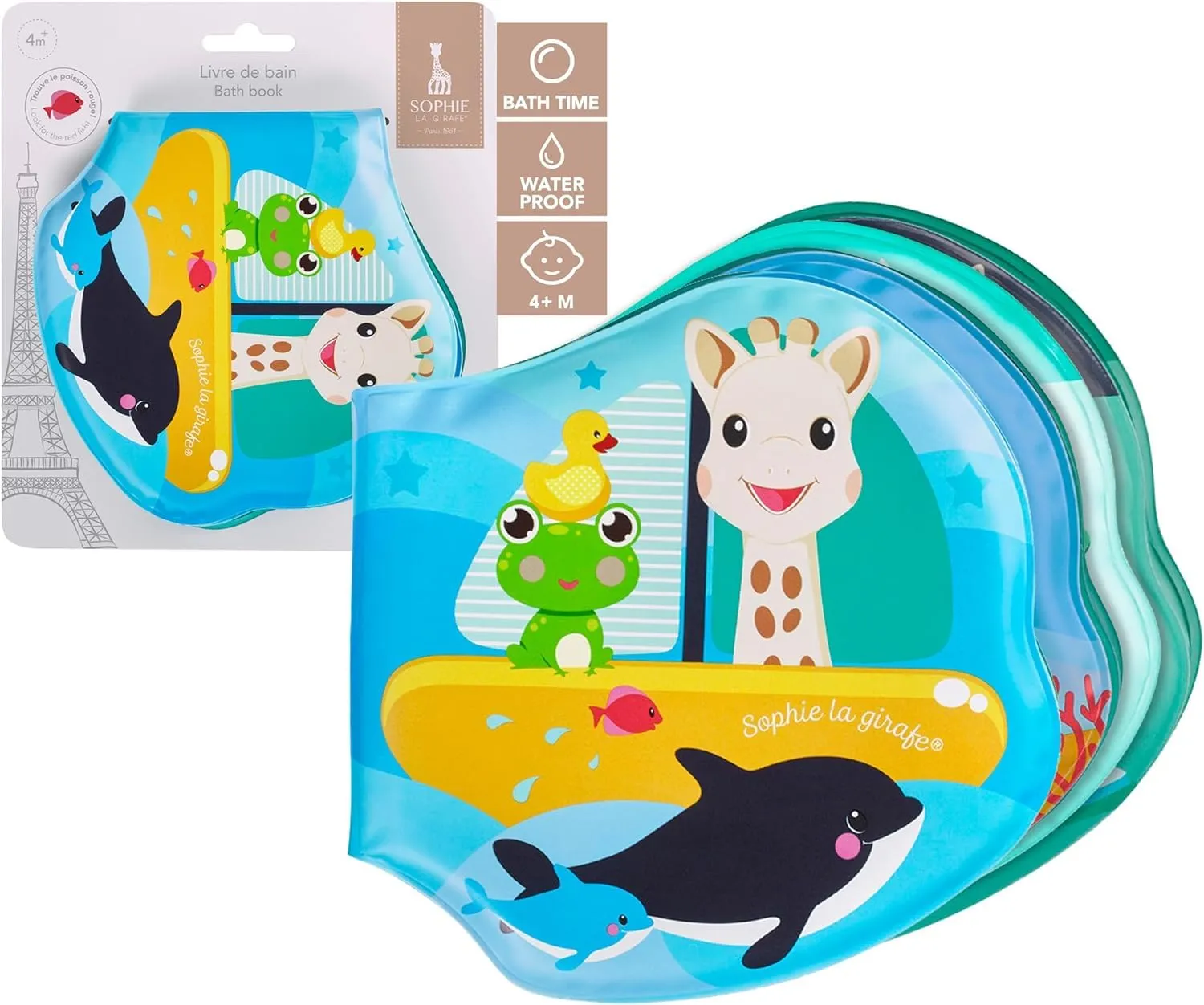 Sophie La Girafe Libro de Baño Infantil