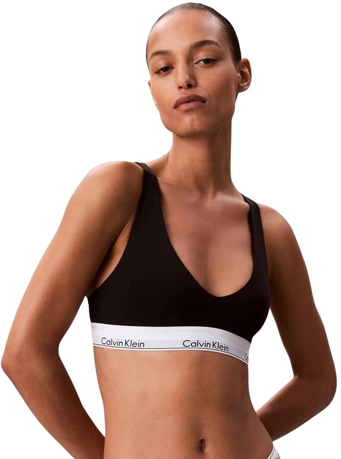Bralette Calvin Klein Unlined Triangle Mujer - Cómodo y Versátil