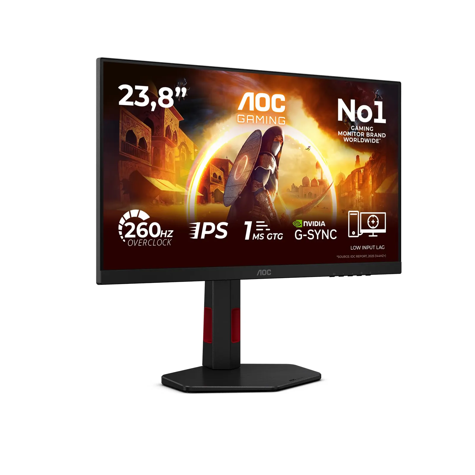 Monitor Gaming AOC 24G4ZR, 24", Full HD, 260Hz
