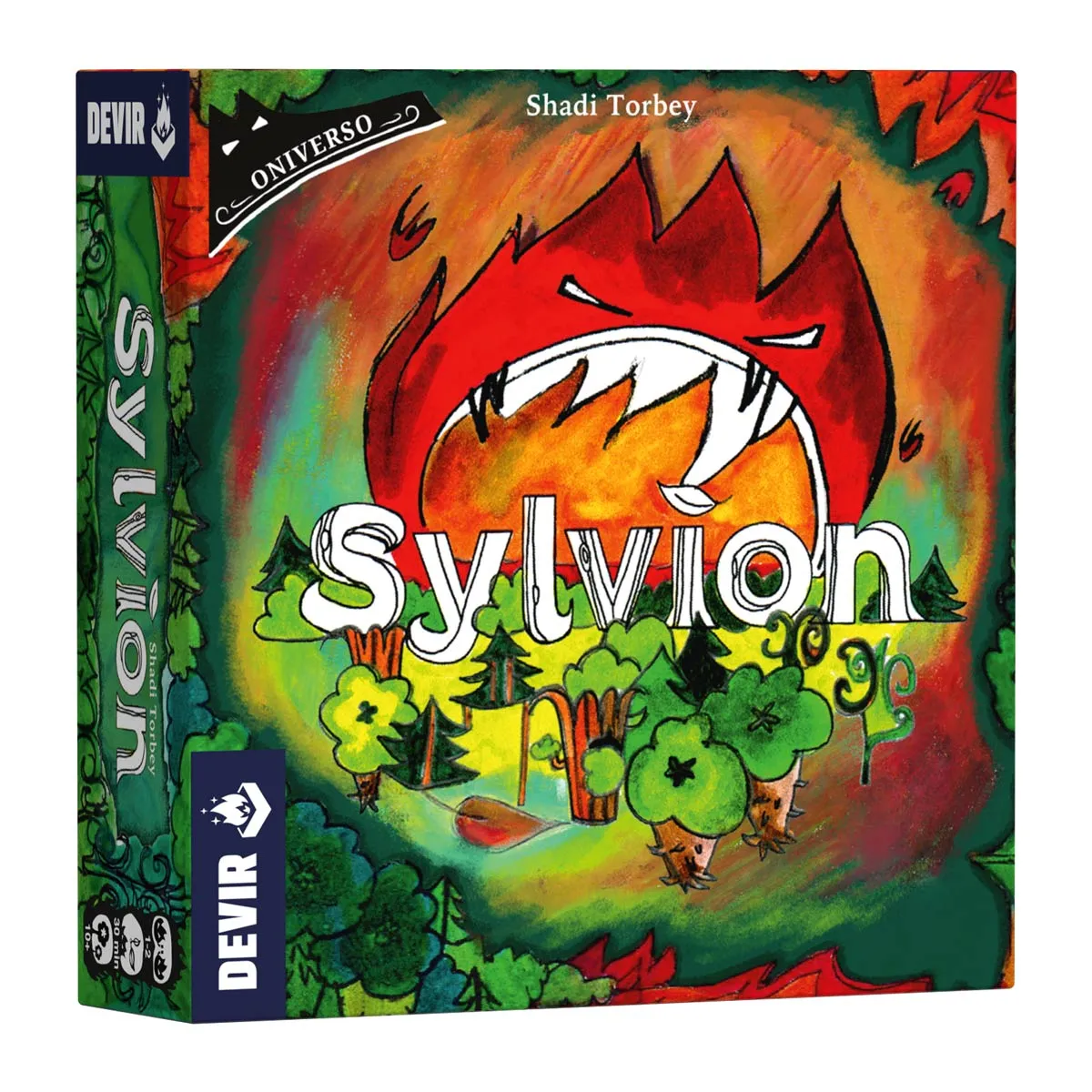 Juego de mesa Sylvion: Estrategia "tower defense" para salvar el bosque