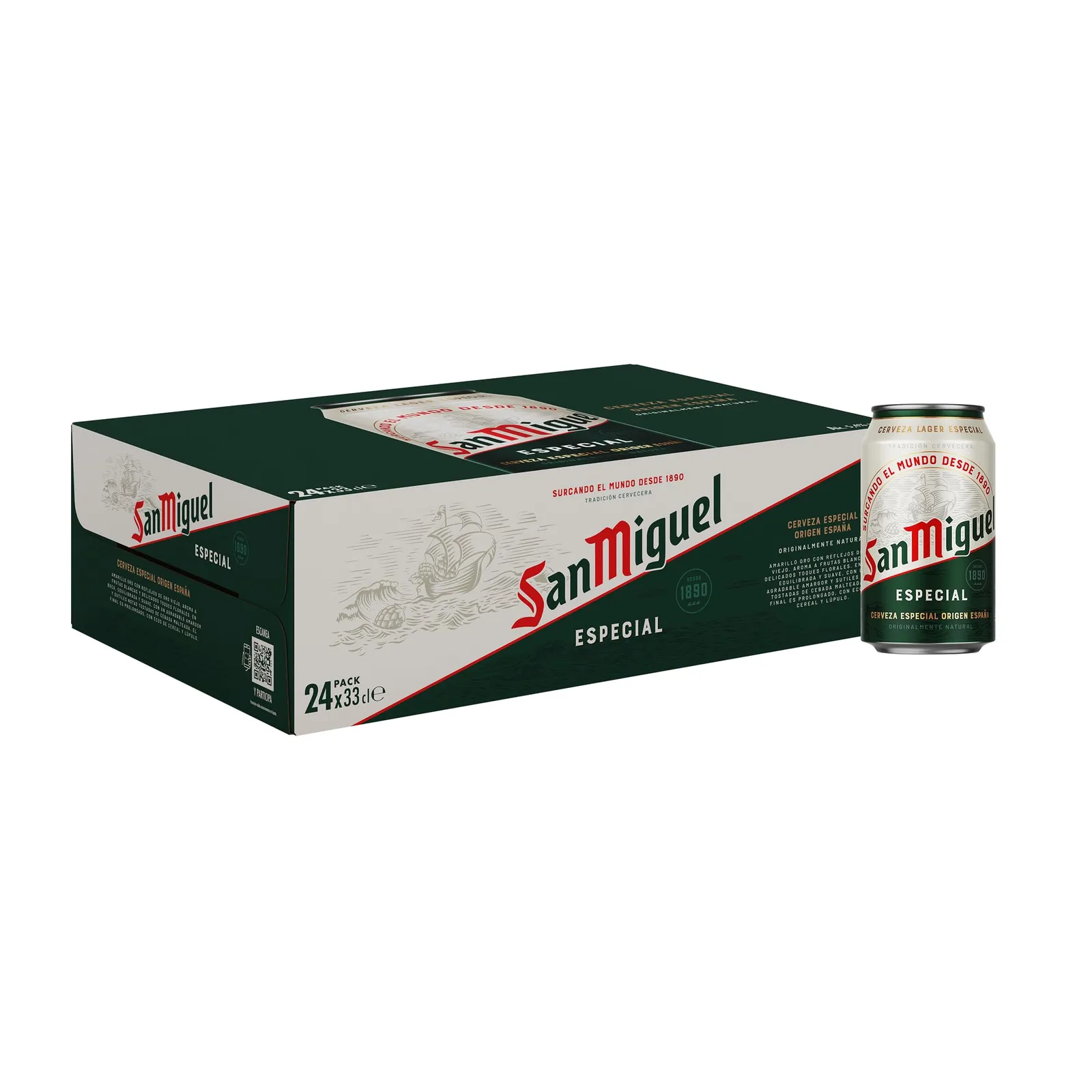Pack 24 Latas San Miguel Especial 33cl