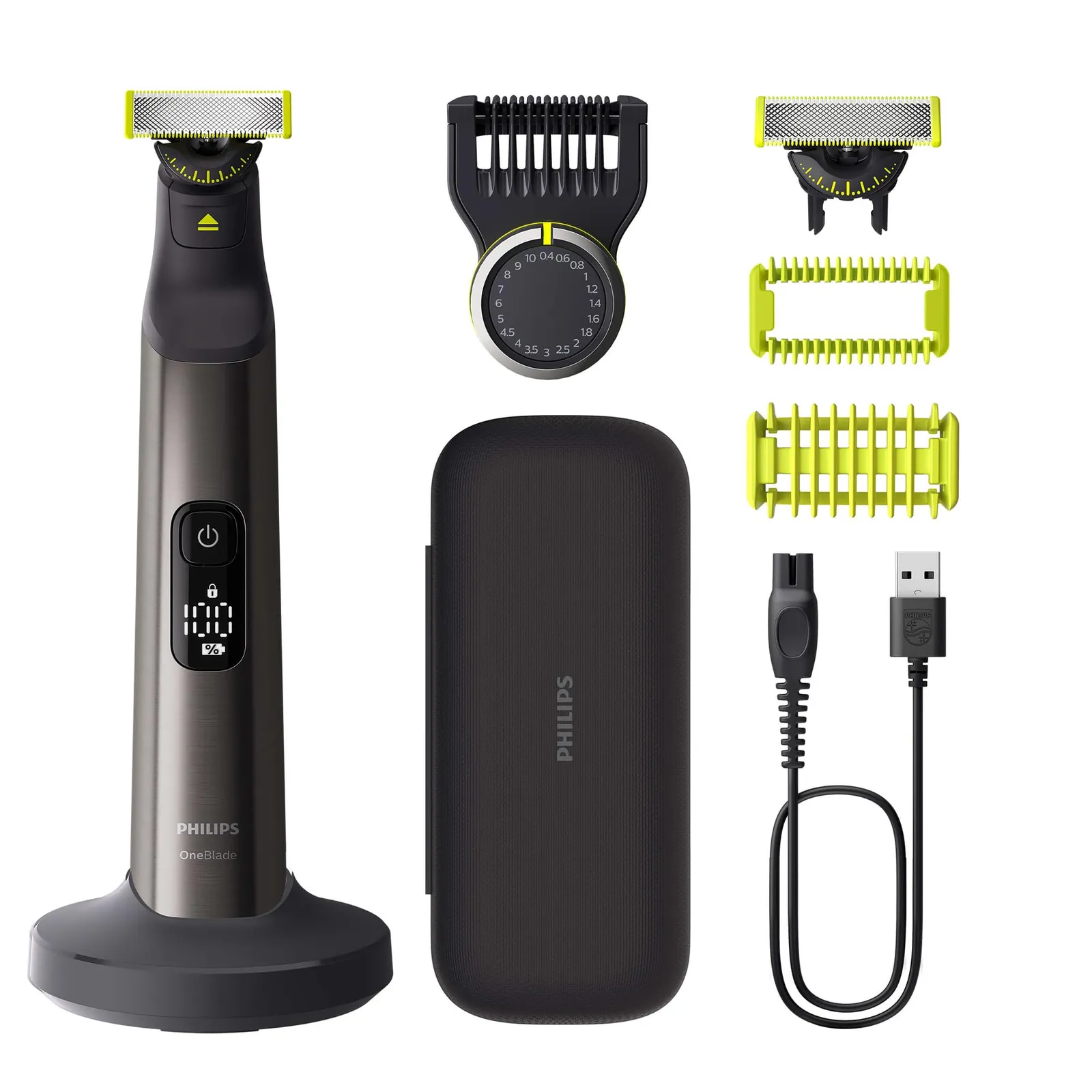 Philips OneBlade Pro 360: Barbero Eléctrico con Accesorios Corporales