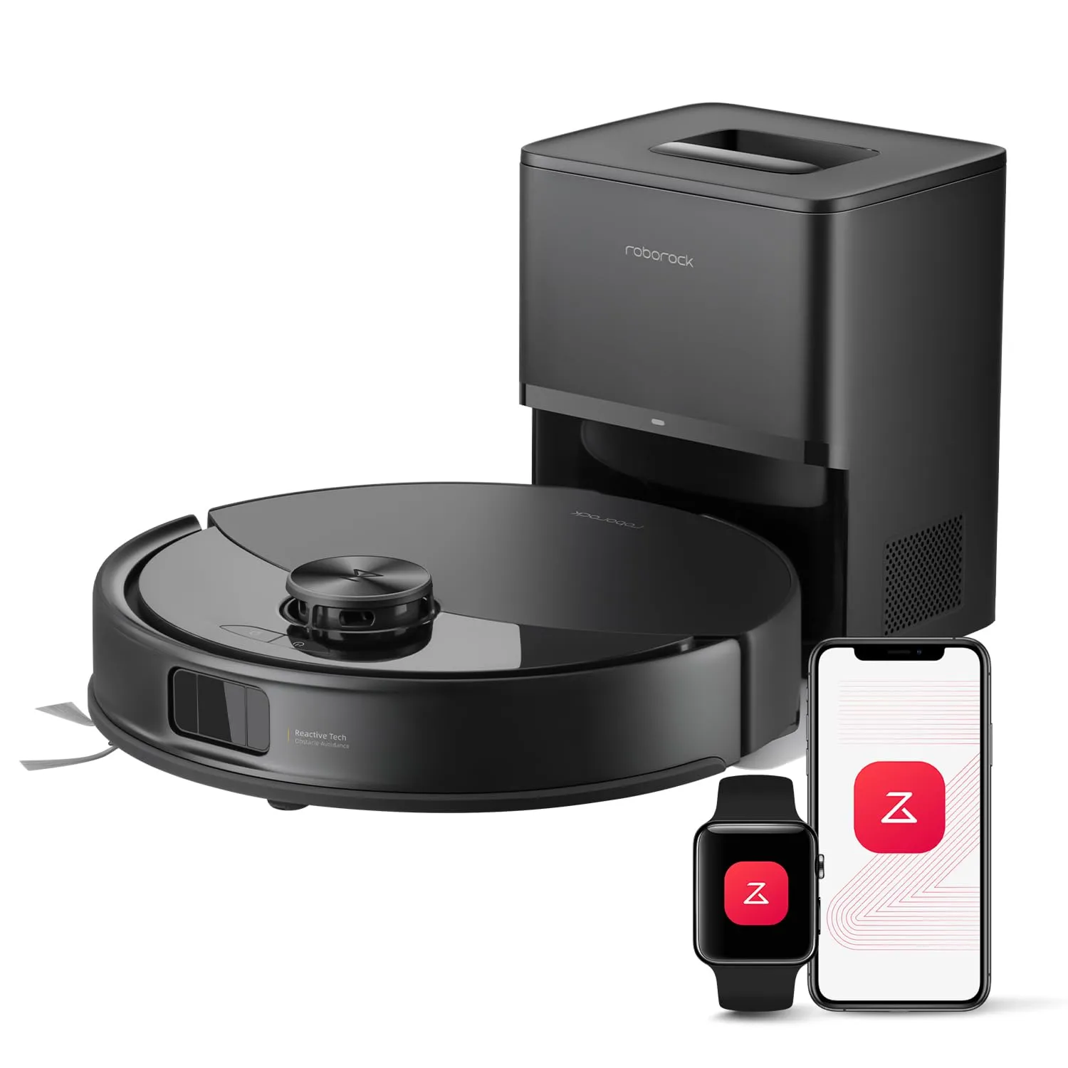 Robot Aspirador Fregasuelos Roborock Q10 S5+ con Autovaciado