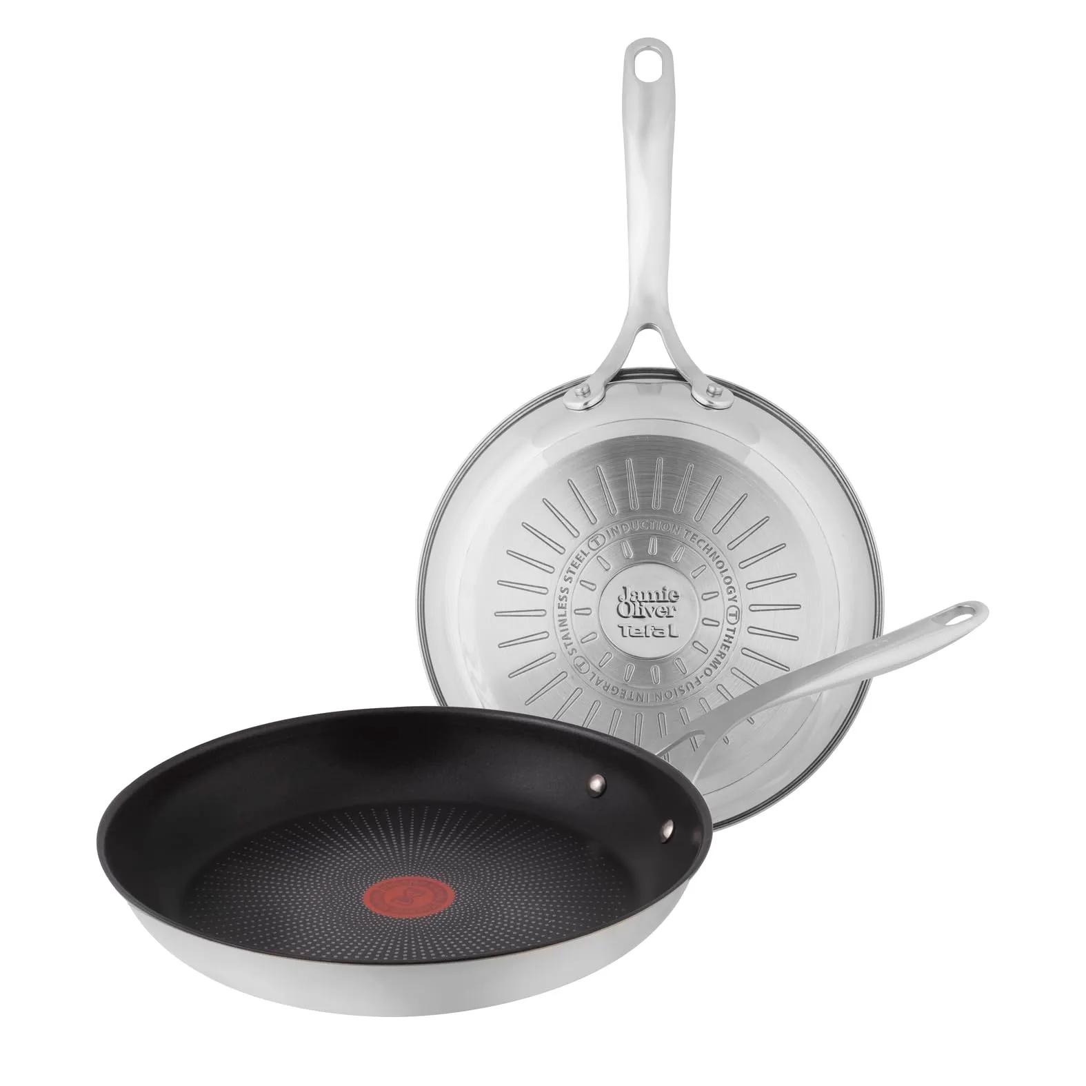 Set 2 Sartenes Tefal Jamie Oliver Inducción (24 y 28 cm)