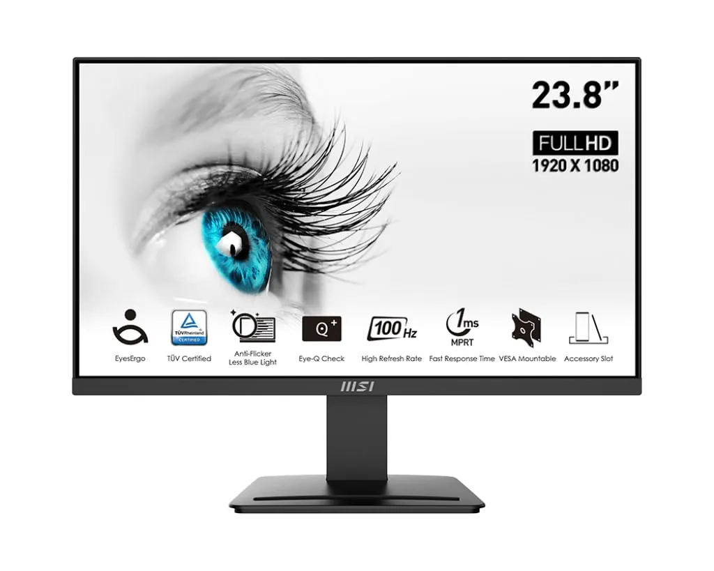 Monitor MSI Pro MP2412DE 23,8" Full HD 100Hz