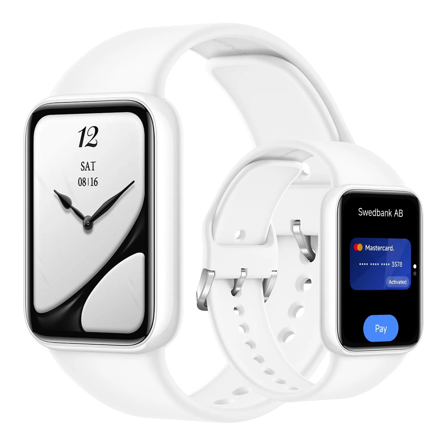 Xiaomi Smart Band 10 Pro NFC: Rastreador Fitness AMOLED 1.74", Batería 21 días, Blanco Cerámico