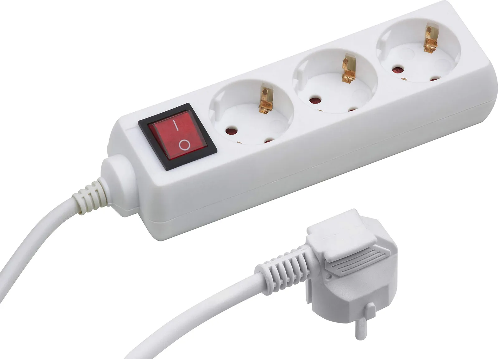 Regleta Triple Schuko Meister