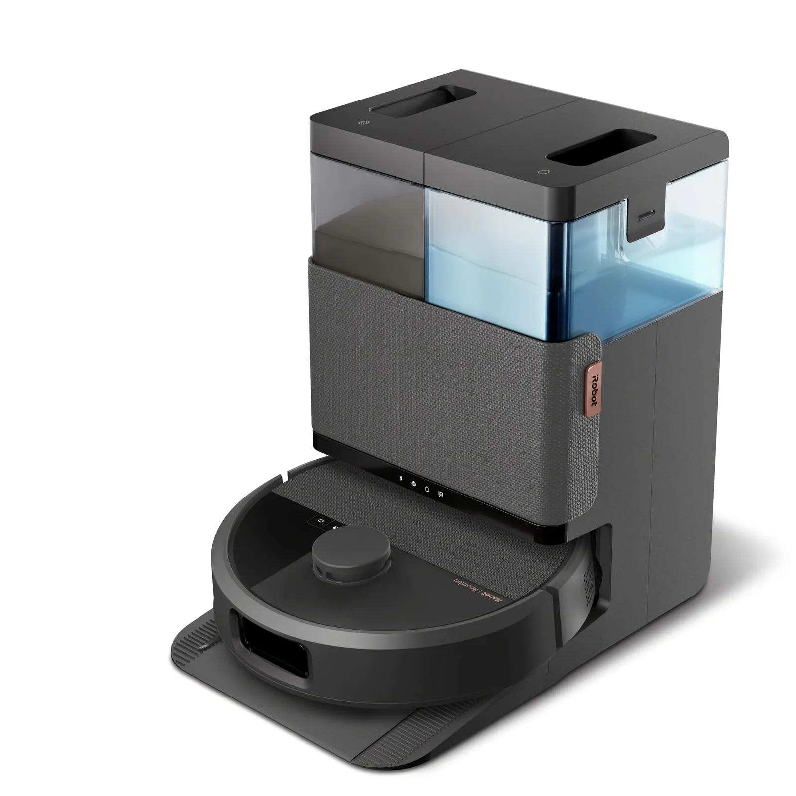 iRobot Roomba Combo 505: Robot Aspirador y Fregasuelos con Base Autolimpiable y Secado de Mopas