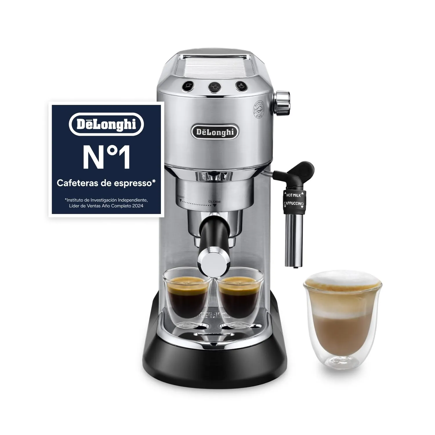 Cafetera De'Longhi Dedica EC685.M Acero Inoxidable 1.3L