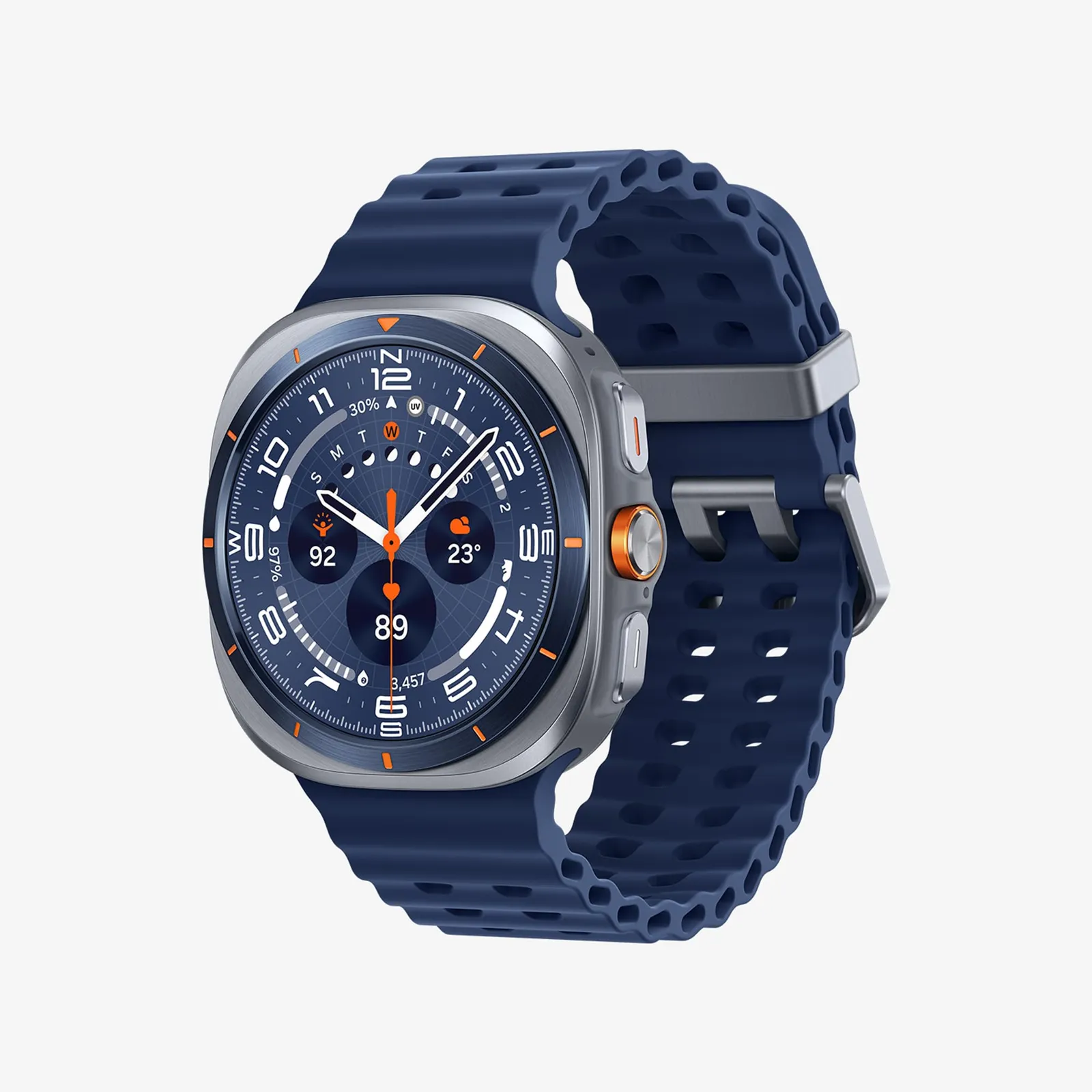 Samsung Galaxy Watch Ultra 2025 47mm LTE Titanio Azul - Smartwatch con IA y 4 años de garantía