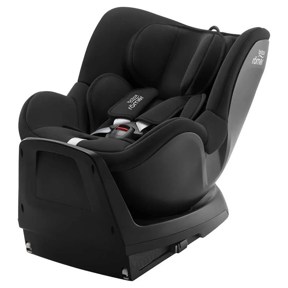 Silla de coche Britax Römer Dualfix Plus i-Size 40-105 cm Giro 360° Negro