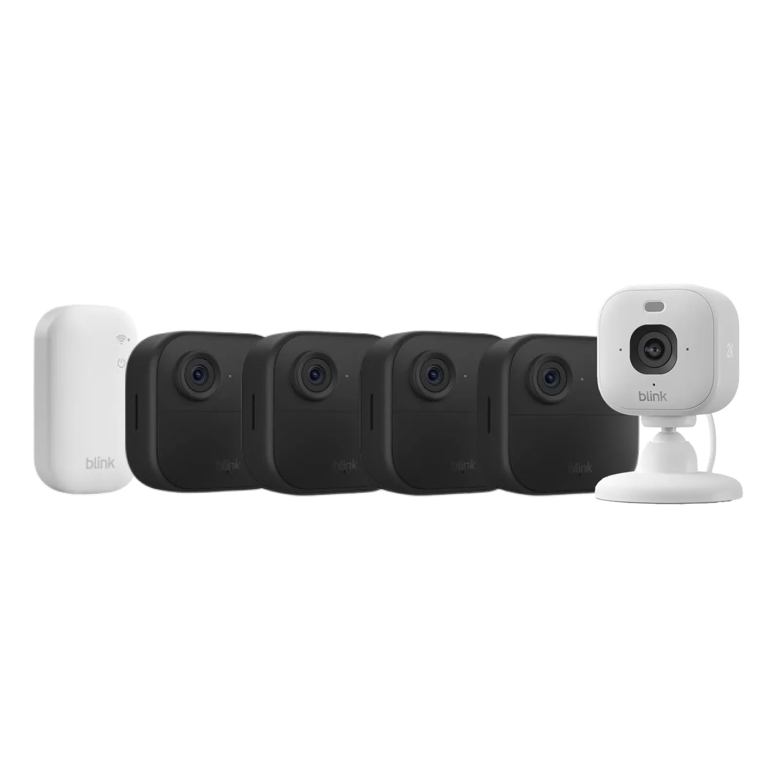 Pack Blink Outdoor 4: 4 Cámaras Seguridad Inteligente HD Inalambricas 2K+