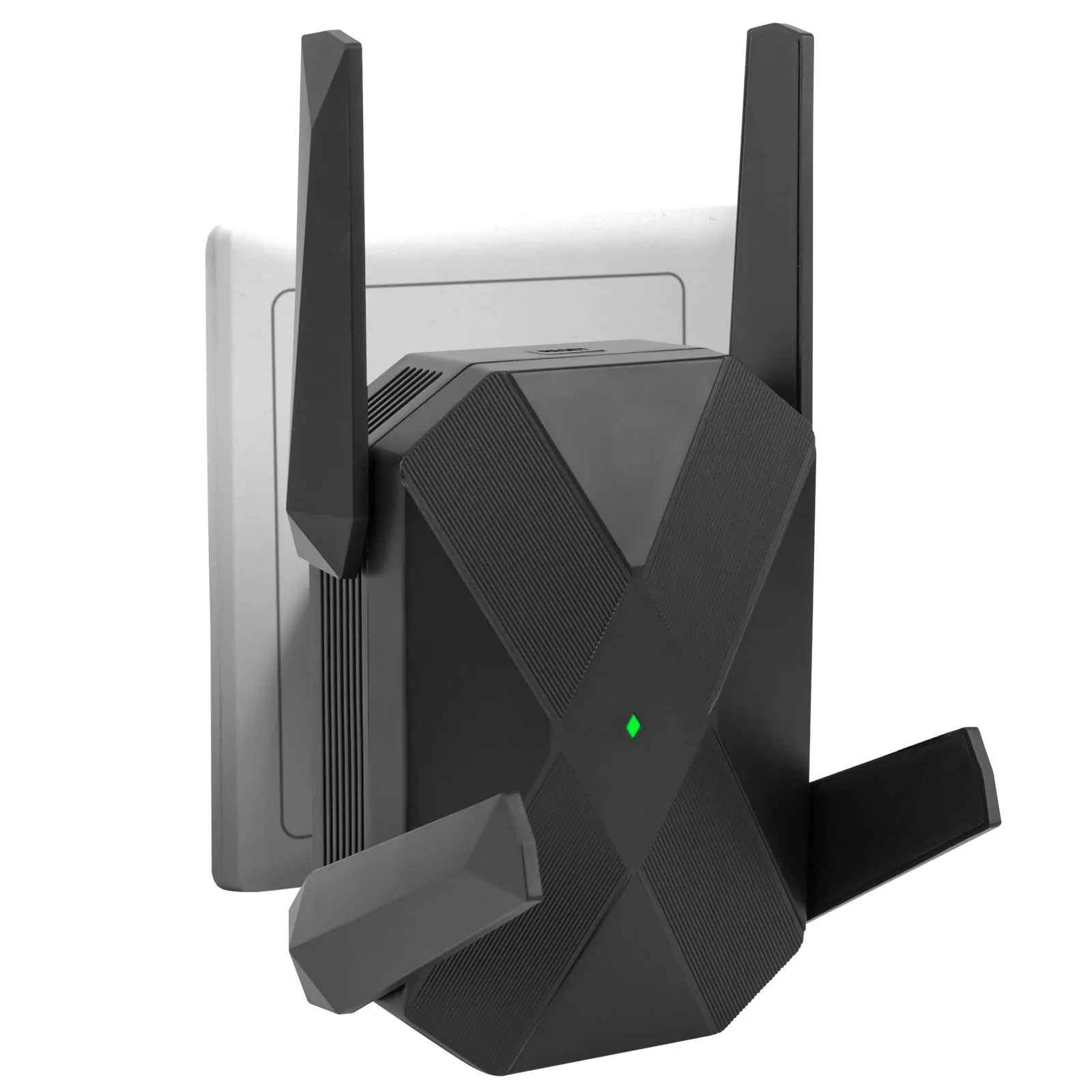 Repetidor WiFi Doble Banda AC1200 con Puerto Ethernet Gigabit, Amplificador Señal Wi-Fi hasta 1115 m²
