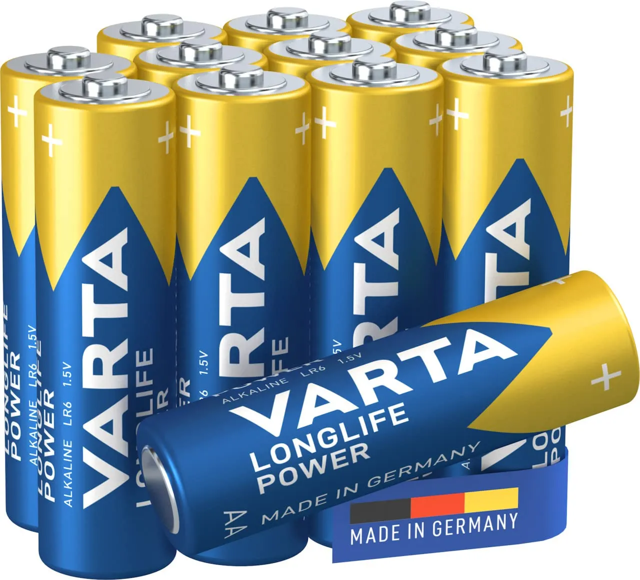 Varta Longlife Power: Caja 12 Pilas AA Alcalinas