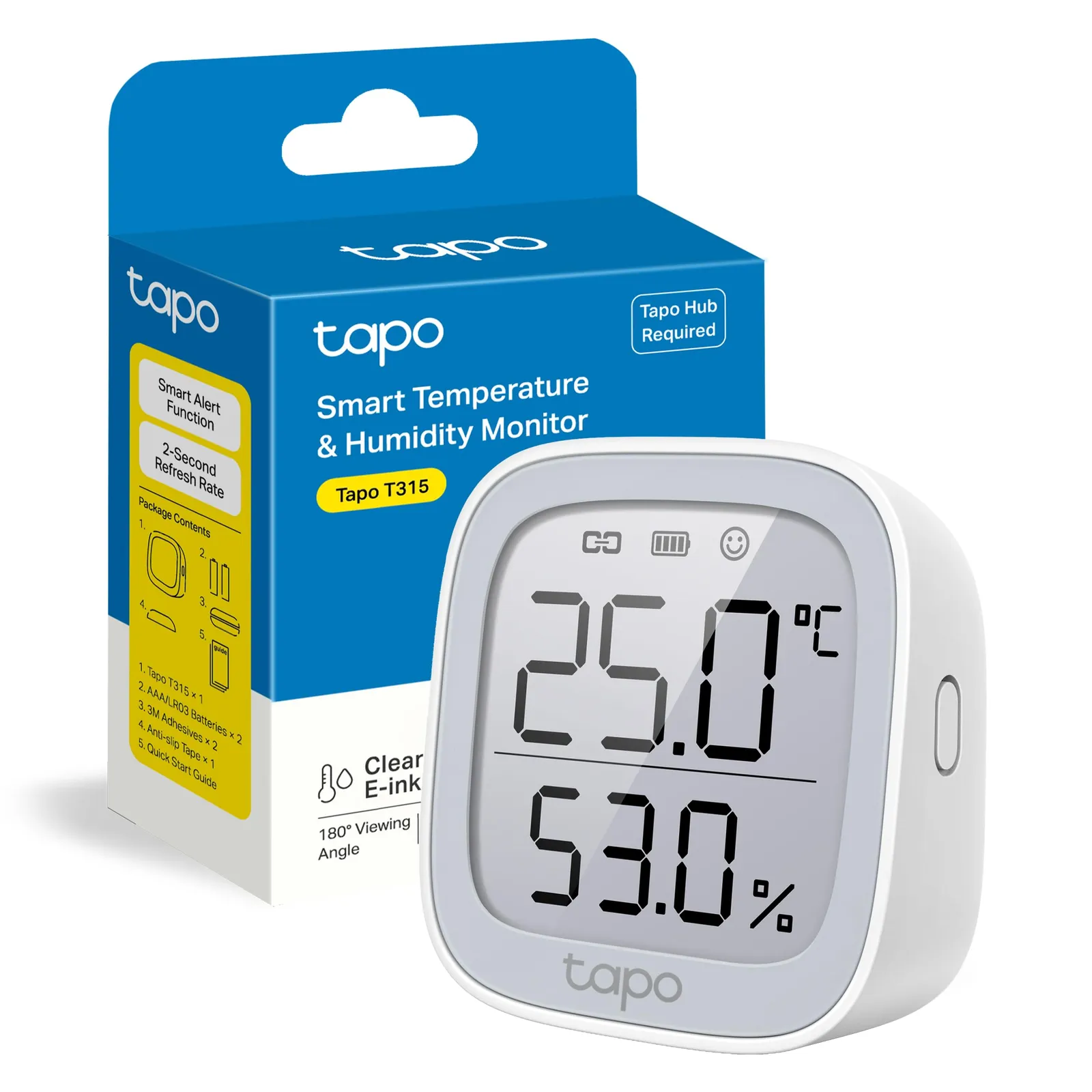 TP-Link TAPO T315: Monitor Preciso de Temperatura y Humedad